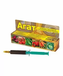 724159 - Агат 3мл. БИО д/рассады (стимулятор корнеобразования, защита от болезней) шприц Ваше Хозяйство (1)