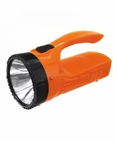 769688 - Focusray фонарь-прожектор 1215 1W + 3W COB акк. 600mAh 4часа оранжевый пласт IP20 (1)