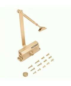 497940 - NOTEDO Доводчик дверной DC-040 GOLD до 40 кг золото (10) (1)