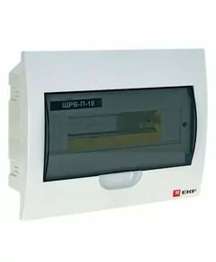 460835 - EKF PROxima бокс (корпус) пластик ЩРВ-П-18 мод. встраиваемый IP40 pb40-v-18 (1)