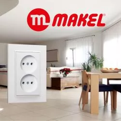Серия электроустановочных изделий Makel Karea