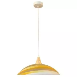 721434 - Элетех Колорика Аделайн св-к декор. подвес 410 НСБ 72-60 М51 мат.бел.-желт./бел.сосна ИУ 1005253169 (1)