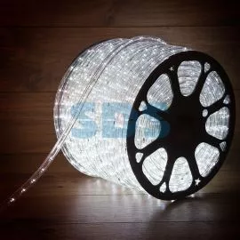 633901 - Дюралайт 36LED/м, 13мм, 2W, белый 100м бухта, 2,4Вт/м, рез 2м, IP54 121-125 Neon-Night (1)