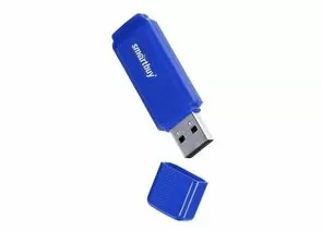 498981 - Флэш-диск (флэшка) USB 16GB Smartbuy Dock Blue (SB16GBDK-B) (1)