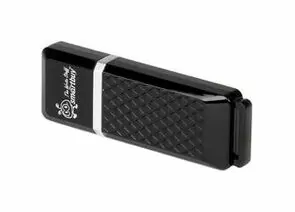 527239 - Флэш-диск (флэшка) USB 8Gb Smartbuy Quartz series Black (SB8GBQZ-K) (1)