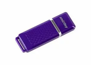 527245 - Флэш-диск (флэшка) USB 32GB Smartbuy Quartz series Violet (SB32GBQZ-V) (1)