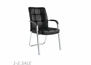 776157 - Конференц-кресло BN_TQ_Echair-810 VPU кожзам черный, хром 620977 (1)