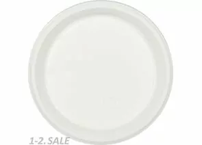 776322 - Тарелка одноразовая d 220мм, белая, ПП 100шт/уп 1092159 (1)