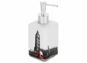 612686 - Дозатор для жидкого мыла Лондон, керамика, DIS-L, 2904 Рыжий Кот (1)