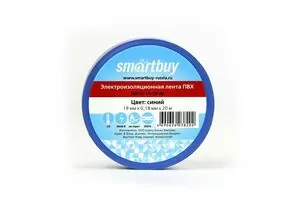 613208 - Smartbuy Изолента ПВХ 19/20 0.18х19мм, 20метров, синяя (SBE-IT-19-20-db) (1)
