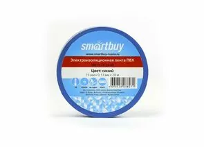 613216 - Smartbuy Изолента ПВХ 15/20 0.13х15мм, 20метров, синяя (SBE-IT-15-20-db) (1)