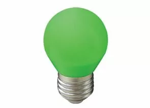 617387 - Ecola шар G45 E27 5W Зеленый матов. 77x45 K7CG50ELB (10!) (1)