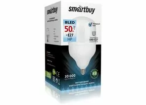 621428 - Smartbuy высокомощн. ЛОН E27 50W(4500lm) 6500K 6K 120x193 SBL-HP-50-65K-E27 (1)