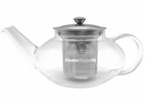 625602 - Чайник заварочный Сэр Артур-750,стекло, фильтр нерж сталь, арт.60405 Master House (1)