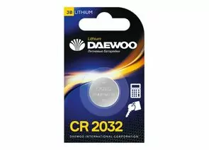636752 - Элемент питания Daewoo CR2032 BL1 (1)