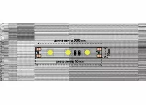 733806 - SWG Лента св/д (5м, цена за 1м) ECO-SWG560-12-14.4-W (1)
