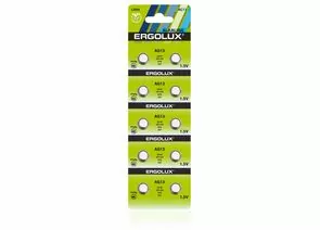 771179 - Элемент питания Ergolux AG13 (LR44) BL10 (1)