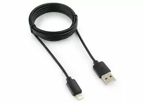 711058 - Кабель USB(A)шт. - 8pin шт. для iPhone5/6/7/8/X, IPod, IPad Гарнизон, 1.8м, черный, пакет (1)