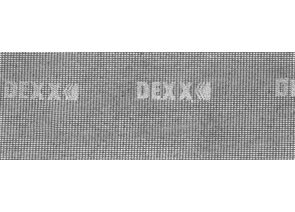 533840 - Шлифовальная сетка DEXX абразивная, водостойкая Р 80, 105х280мм, 3 листа (1)