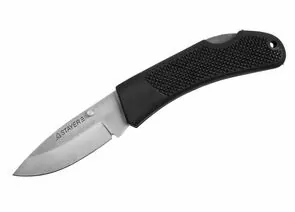 551622 - Нож STAYER складной с обрезиненной ручкой, средний (1)