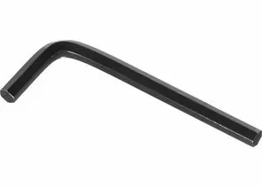 627382 - Ключ имбусовый STAYER STANDARD, сталь, черный, 6мм (1)