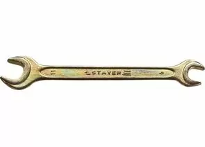 630822 - Ключ STAYER MASTER гаечный рожковый, 9х11мм (1)