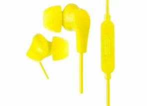 735073 - Perfeo наушники внутриканальные c микрофоном ALPHA желтые, провод 1,2 м, jack3,5, PF_A4933 (1)