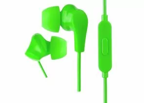 735074 - Perfeo наушники внутриканальные c микрофоном ALPHA зеленые, провод 1,2 м, jack3,5, PF_A4934 (1)