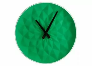 770540 - Часы настенные APEYRON/VILART круг d255х55 зеленые керамика дискретный ход (1xR6 нет в компл) 18-303 (1)