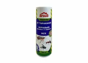 782608 - От муравьев, тараканов, мух, приманка гранулы 100гр. туба (тиаметоксам) ARGUS AR-6122 (1)
