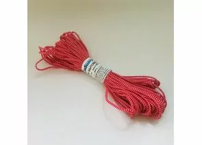 783111 - Шнур (веревка) полипропилен плетеный, d=3мм, 20м, бытовой,без сердечника,цвет в ассорт,20240 Сибшнур (1)