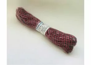 783115 - Шнур (веревка) полипропилен плетеный, d=6мм, 20м, бытовой,без сердечника,цвет в ассорт,20275 Сибшнур (1)