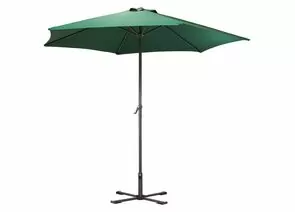 735219 - Зонт садовый GU-03 (зеленый) с крестообразным основанием 93011 (1)
