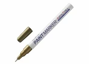 746720 - MunHwa Маркер-краска Extra Fine Paint Marker EFPM-07 золото,лаковый,1мм,нитро-основа,шк8801006713398 (1)