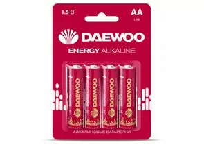 771691 - Элемент питания Daewoo Energy Alkaline LR6/316 BL4 (1)
