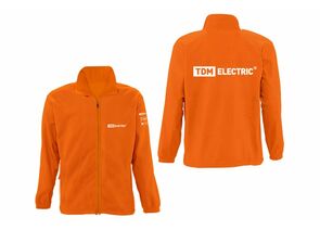 682546 - TDM Куртка флисовая оранжевая (XXL) RM0109-0015 (1)