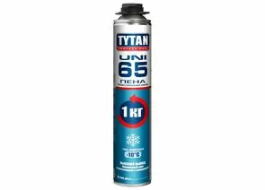 649295 - Tytan (Титан) Professional 65 UNI Пена монтаж.(п/пистолет) зимняя 750мл (-10C), арт.10933 вес 1000гр (1)