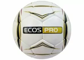 690848 - Мяч футбольный ECOS Pro GOLDEN. Ручная сшивка. Размер №5 Ecos 3998 (1)