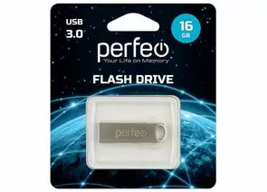 771285 - Флэш-диск USB 3.0 16GB Perfeo M08 Metal Series (1)