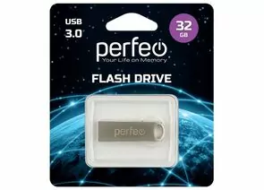 771287 - Флэш-диск USB 3.0 32GB Perfeo M08 Metal Series (1)