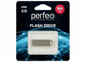 771289 - Флэш-диск USB 3.0 64GB Perfeo M08 Metal Series (1)