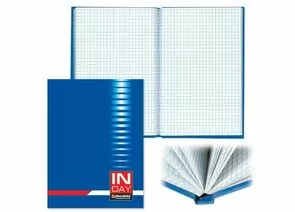 320008 - Блокнот Notebook BRAUBERG, A5, 135*206мм, INDEX, синий, тв. лам. обложка, 96л., 121929 (1)