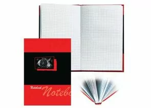 320009 - Блокнот Notebook BRAUBERG, A5, 135*206мм, Time (Время), тв. лам. обложка, 96л., 123247 (1)