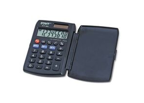 321359 - Калькулятор STAFF карманный STF-883, 8 разрядов, двойное питание, 95х62мм (1)