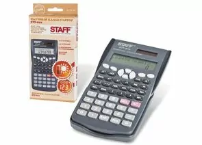 321374 - Калькулятор STAFF инженерный STF-810, 10+2 разрядов, двойное питание, 181х85мм (1)
