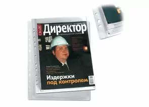 321608 - Папка-файл перфорир. А4 объемная до 200 листов, 0,18 мм, 2305 (1)