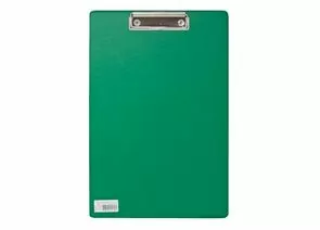 321918 - Доска-планшет BRAUBERG Comfort с верхним прижимом А4, 23*35см, картон/ПВХ, светло-зеленая, 222663 (1)