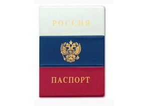 323564 - Обложка Паспорт России Флаг, ПВХ, 2203.Ф (1)