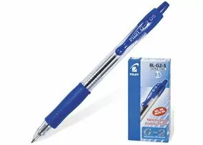 323939 - Ручка гелевая PILOT автомат., BL-G2-5/7, 0,3 мм, синяя (1)