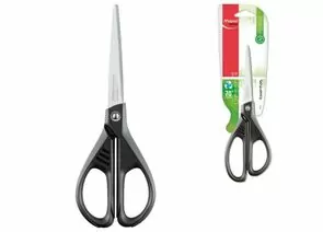 523403 - Ножницы MAPED (Франция) Essentials Green, 210мм, черные, эргоном.ручки, 235483 / 468110 (1)